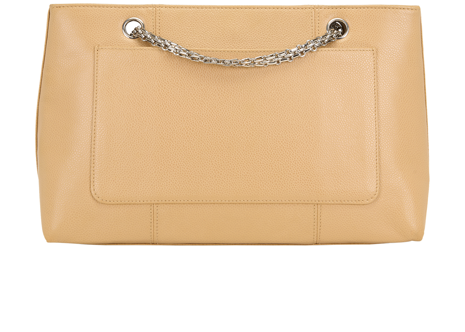 CC Shopping Tote, &pound;1,900, Handbags, Beige, Caviar Leather, Back view